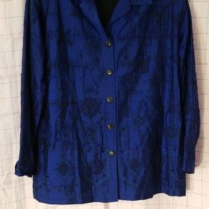 Chico's design silk jacket